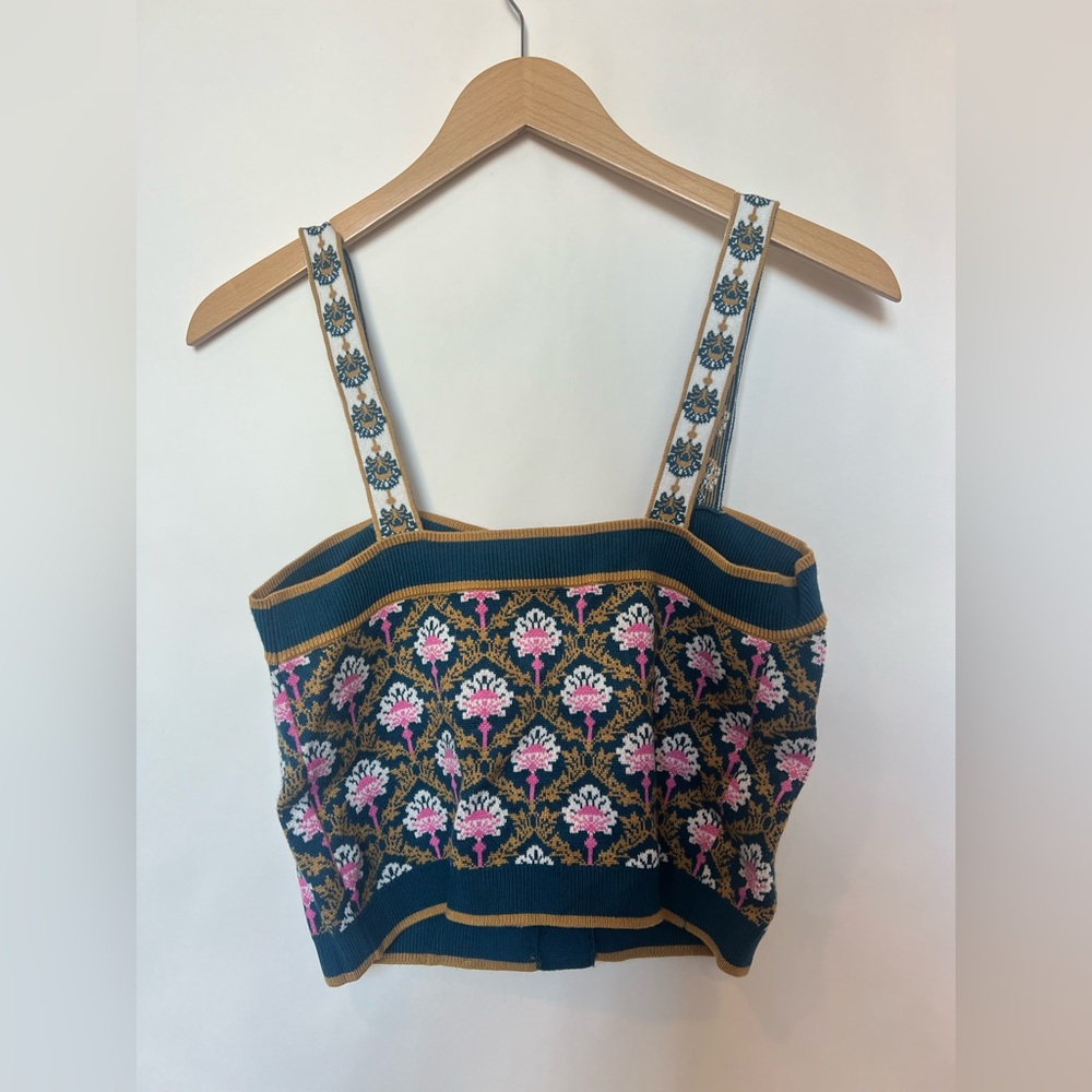 Maeve x‎ Anthropologie cropped sweater tank Medium - Picture 5 of 8